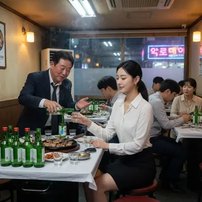 회식 자리 배치